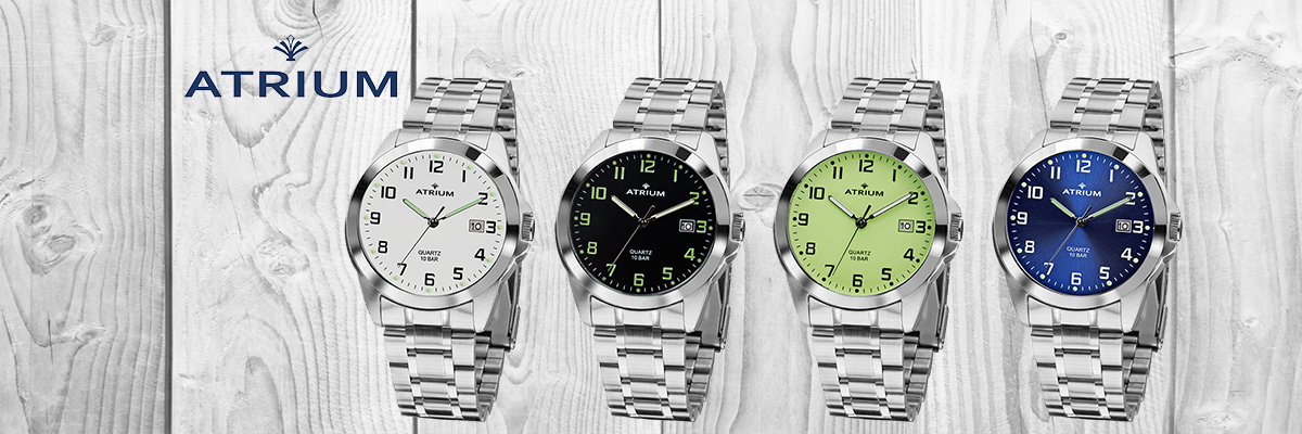  Wiesbrock Uhren Schmuck - Atrium Uhren Armbanduhren für Damen und Herren, sowie Quarzwecker Funkwecker Jugendwecker in verschiedenen Ausführungen und aktuellen Farben - solide, praktisch und komfortabel.